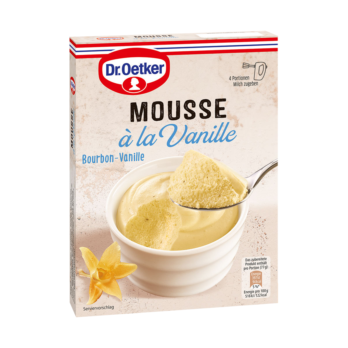 DrOetker Mousse Vanilija